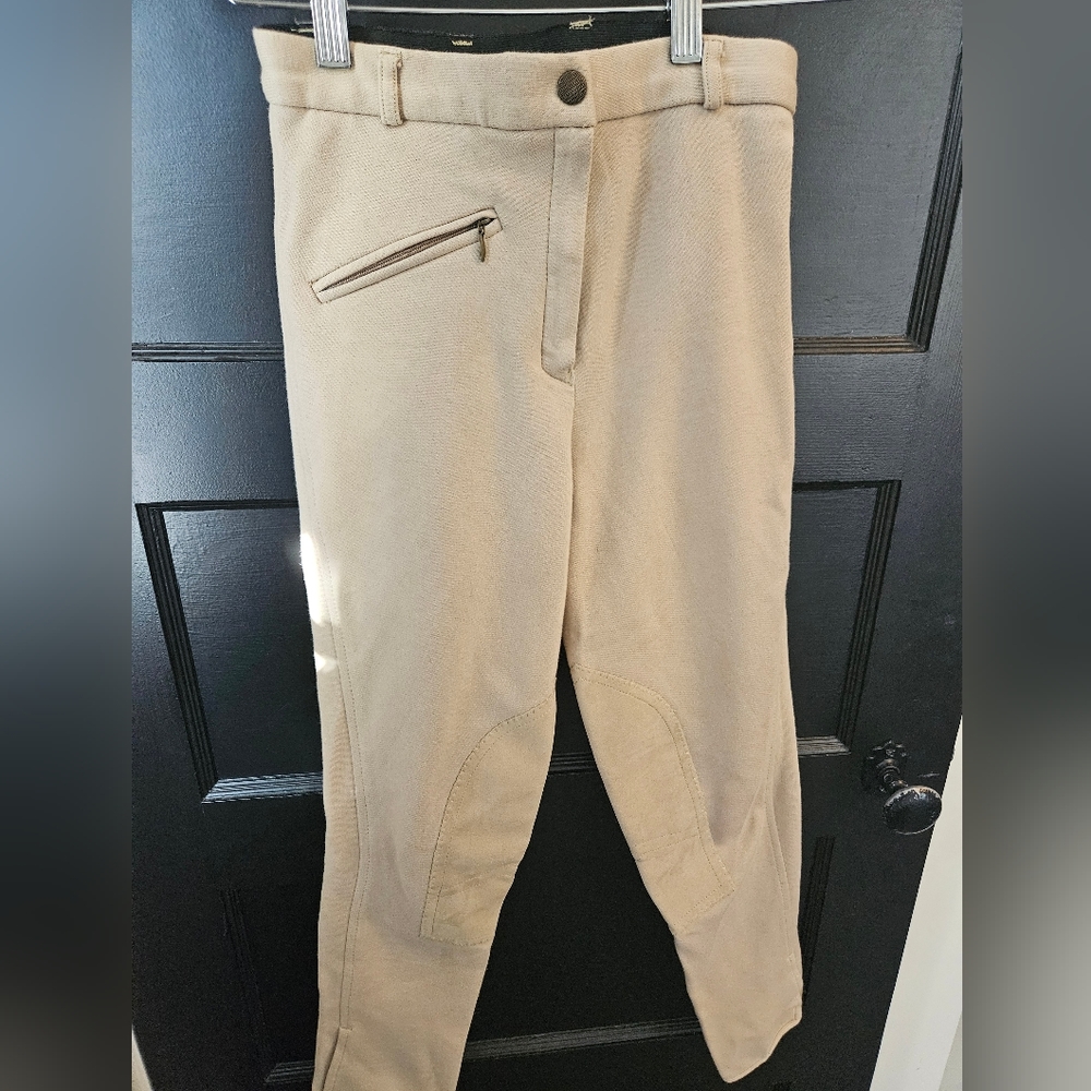 Dover Saddlery Womens Tan Horseback Riding Breeches/ Pants.  Size 26.